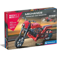 CLEMENTONI Science&Play Mechanická laboratoř Roadster a Dragster 2v1