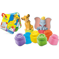 CLEMENTONI Soft Clemmy Hrací sada s knížkou Disney Simba a Dumbo