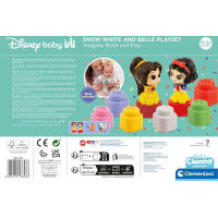 CLEMENTONI Soft Clemmy Hrací sada s knížkou Disney princezny