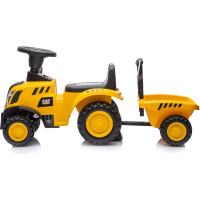 CHIPOLINO Odrážedlo Traktor CAT Yellow