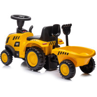 CHIPOLINO Odrážedlo Traktor CAT Yellow