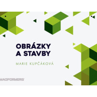 MAGFORMERS Výukové karty Geometrie 1: Obrázky a stavby