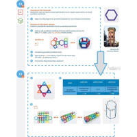 MAGFORMERS Výukové karty Geometrie 3: 2D a 3D geometrie