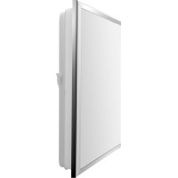 Sapho SILVER stropní LED svítidlo 28x28cm, 10W, 230V, 3000K/4000K/6500K, chrom AU478