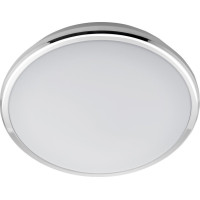 Sapho SILVER stropní LED svítidlo, Ø 28cm, 10W, 230V, 3000K/4000K/6500K, chrom AU480