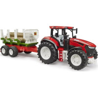 Bruder Traktor ROADMAX s přívěsem na dřevo a kládami