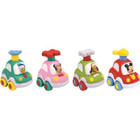 CLEMENTONI BABY Autíčko Press & Go Myška Minnie