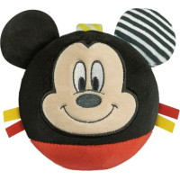 CLEMENTONI BABY Plyšový míček Mickey Mouse s chrastítkem