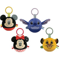 CLEMENTONI BABY Plyšový míček Stitch s chrastítkem