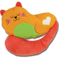 CLEMENTONI BABY Plyšový polštářek pod bříško Kitty Cat