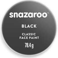 SNAZAROO Barva na obličej Černá (Black) 75ml