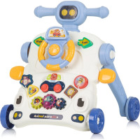 CHIPOLINO Chodítko interaktivní 3v1 Car Blue