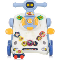 CHIPOLINO Chodítko interaktivní 3v1 Car Blue