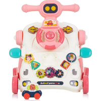 CHIPOLINO Chodítko interaktivní 3v1 Car Pink