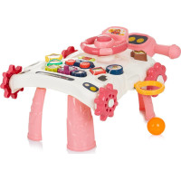 CHIPOLINO Chodítko interaktivní 3v1 Car Pink