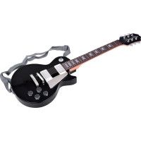 JOKOMISIADA Dětská elektrická kytara s popruhem černá