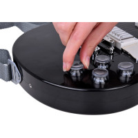 JOKOMISIADA Dětská elektrická kytara s popruhem černá