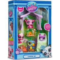 Hasbro Littlest Pet Shop LPS Hrací sada: Dobrodružství při kempování