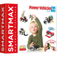 SMARTMAX Magnetická stavebnice Dopravní prostředky 25 dílků
