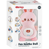 CHIPOLINO Plyšový usínáček Rabbit Pink