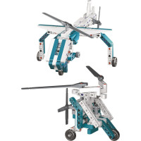 CLEMENTONI Science&Play Mechanická laboratoř Letadla a vrtulníky 10v1