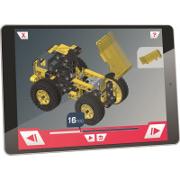 CLEMENTONI Science&Play Mechanická laboratoř Těžební auta 2v1