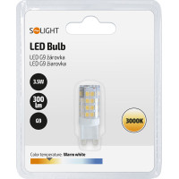 Solight LED žárovka G9, 3,5W, 3000K, 300lm