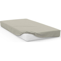 Jersey prostěradlo SOFT 200x160 cm + 25cm - ecru bílé