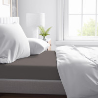 Jersey prostěradlo SOFT 200x160 cm + 25cm - cappucino hnědé