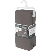 Jersey prostěradlo SOFT 200x160 cm + 25cm - cappucino hnědé