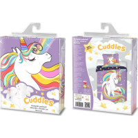 Dětské bavlněné povlečení do postýlky 135x100 cm CUDDLES - Poník