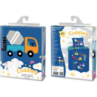 Dětské bavlněné povlečení do postýlky 135x100 cm CUDDLES - Stavební technika