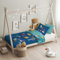 Dětské bavlněné povlečení do postýlky 135x100 cm CUDDLES - Stavební technika