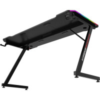 Herní stůl SHADOW GAMER 2.0 140 cm LED RGB