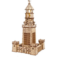 Ugears 3D dřevěné mechanické puzzle Alexandrijský maják