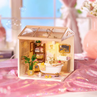 RoboTime Miniatura domečku Dívčí koupelna