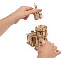 Ugears 3D dřevěné mechanické puzzle Maják Split Rock