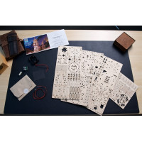 Ugears 3D dřevěné mechanické puzzle Maják Split Rock