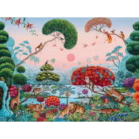 HEYE Puzzle Exotická zahrada: Úžasná džungle 1500 dílků