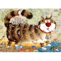 HEYE Puzzle Na kočce 1000 dílků