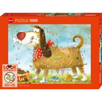 HEYE Puzzle Na psovi 1000 dílků