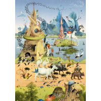 HEYE Puzzle Na výletě: Hieronymus Bosch 500 dílků