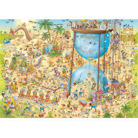 HEYE Puzzle Šílená ZOO: Pouštní expozice 1000 dílků