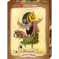 HEYE Puzzle Zozoville: Nezdravé jídlo 1000 dílků