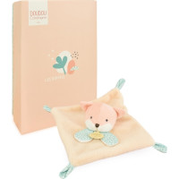 Doudou Plyšový muchláček oranžový Liška 19 cm
