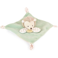 Doudou Plyšový muchláček zelený Ježek 19 cm