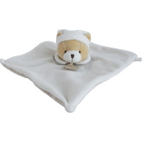 Doudou Dárková sada Plyšový muchláček šedý Medvídek 25 cm