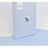 Doudou Plyšový muchláček modrošedý Slon 19 cm