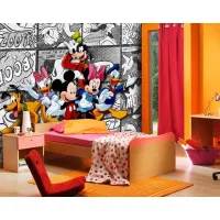 Dětská fototapeta DISNEY - Mickey Mouse a kamarádi - 360x254 cm