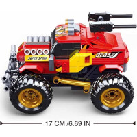 Sluban Power Bricks M38-B0991 RC Červený Off Road na dálkové ovládání